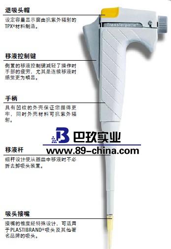 BRAND数字可调式单道移液器