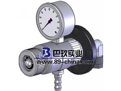 M07+/R01手动调节阀(整套)，板后连接