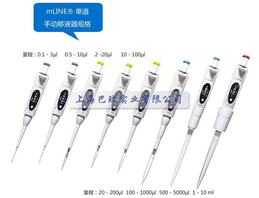 赛多利斯mLINE®手动整支消毒移液器展示