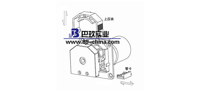 蠕动泵结构图