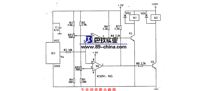 生化培养箱电路图