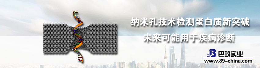 纳米孔技术诊断疾病示意图